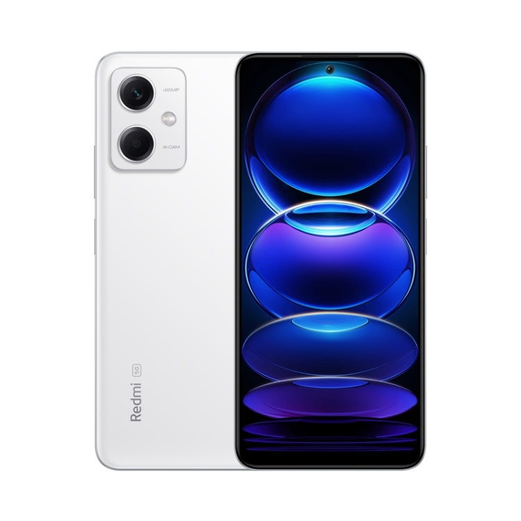 Xiaomi Redmi Note 12 5G, 48MP Camera, 8GB+128GB, Dual Back Cameras, 5000mAh Battery, Side Fingerprint Identification, 6.67 inch MIUI 13 Qualcomm Snapdragon 4 Gen1 Octa Core up to 2.0GHz, Network: 5G, Dual SIM, IR, Not Support Google Play(White) - Xiaomi Redmi by Xiaomi | Online Shopping South Africa | PMC Jewellery