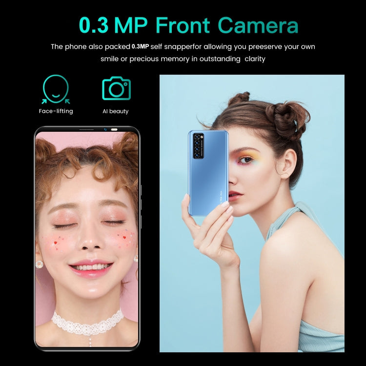 P55-Rino4 Pro, 512MB+4GB, 5.45 inch Screen, Face Identification, Android 4.4.2 MTK6572 Dual Core, Network: 3G (Black) -  by PMC TechLife | Online Shopping South Africa | PMC TechLife
