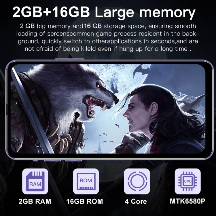 i14 Pro Max / H208, 2GB+16GB, 6.5 inch, Face Identification, Android 8.1 MTK6580P Quad Core, Network: 3G (Gold) - free shipping - PMC TechLife - Order now!