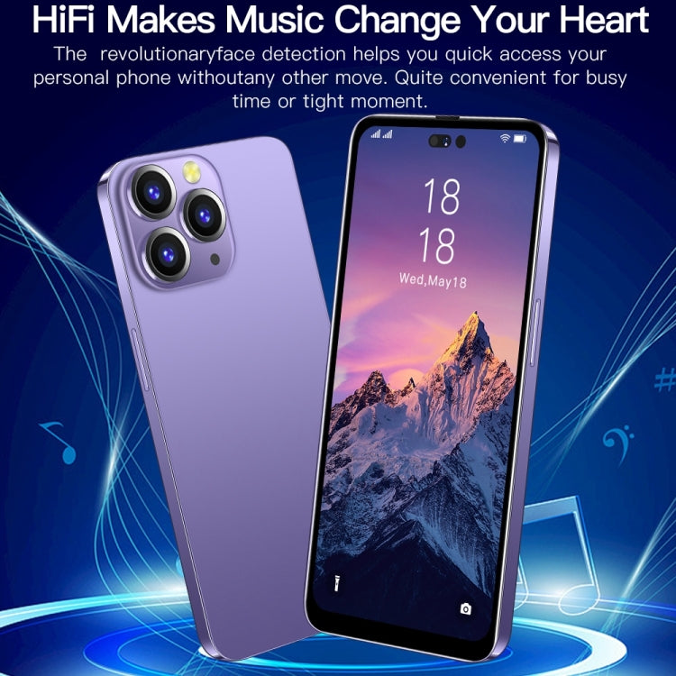 i14 Pro Max / H208, 2GB+16GB, 6.5 inch, Face Identification, Android 8.1 MTK6580P Quad Core, Network: 3G (Gold) - free shipping - PMC TechLife - Order now!