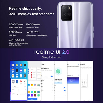 Realme V11s 5G, 4GB+128GB, Dual Back Cameras, Side Fingerprint Identification, 5000mAh Battery, 6.5 inch Realme UI 2.0 / Android 11 MediaTek Dimensity 810 Octa Core up to 2.4GHz, Network: 5G, Support Google Play(Twilight Purple) - OPPO by Realme | Online Shopping South Africa | PMC Jewellery