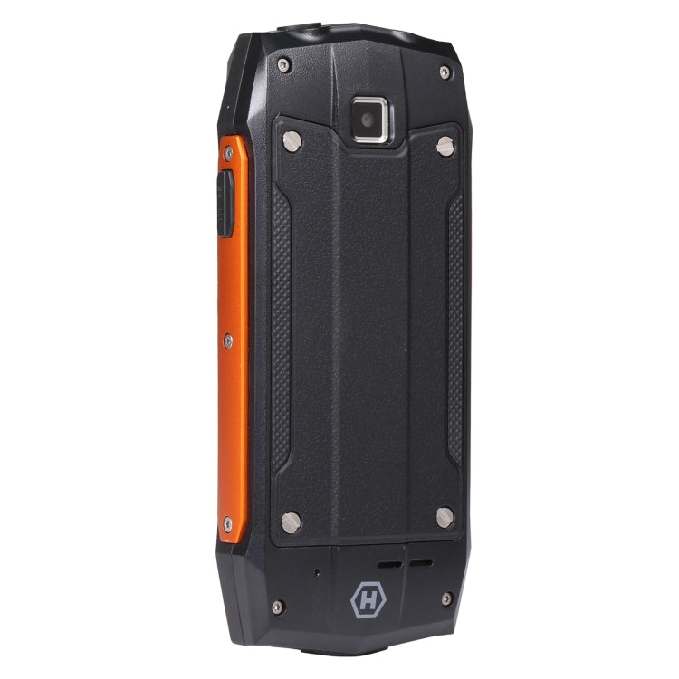 Rugtel R1D Rugged Phone, IP68 Waterproof Dustproof Shockproof, 2.4 inch, MTK6261D, 2000mAh Battery, Loud Box Speaker, FM, Network: 2G, Dual SIM(Orange) - Others by Rugtel | Online Shopping South Africa | PMC Jewellery | Buy Now Pay Later Mobicred