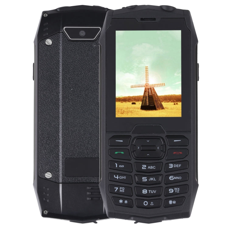 Rugtel R3C Rugged Phone, IP68 Waterproof Dustproof Shockproof, 2.8 inch, MTK6261D, 2000mAh Battery, SOS, FM, Dual SIM(Black) - Others by Rugtel | Online Shopping South Africa | PMC Jewellery | Buy Now Pay Later Mobicred