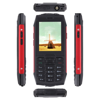 Rugtel R3C Rugged Phone, IP68 Waterproof Dustproof Shockproof, 2.8 inch, MTK6261D, 2000mAh Battery, SOS, FM, Dual SIM(Red) - Others by Rugtel | Online Shopping South Africa | PMC Jewellery | Buy Now Pay Later Mobicred