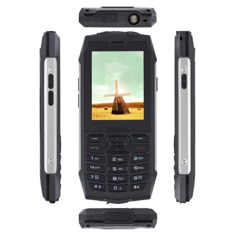 Rugtel R3C Rugged Phone, IP68 Waterproof Dustproof Shockproof, 2.8 inch, MTK6261D, 2000mAh Battery, SOS, FM, Dual SIM(Silver) - Others by Rugtel | Online Shopping South Africa | PMC Jewellery | Buy Now Pay Later Mobicred