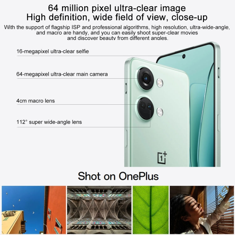 OnePlus Ace 2V 5G, 64MP Camera, 12GB+256GB, Triple Back Cameras, 5000mAh Battery, Screen Fingerprint Identification, 6.74 inch ColorOS 13.0 / Android 13 Dimensity 9000 Octa Core up to 3.05GHz, NFC, Network: 5G(Green) - OnePlus by OnePlus | Online Shopping South Africa | PMC Jewellery