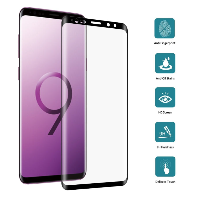0.3mm 9H Surface Hardness 3D Curved Edge Full Screen Tempered Glass Film for Galaxy Note9 - free shipping - PMC TechLife - Order now!