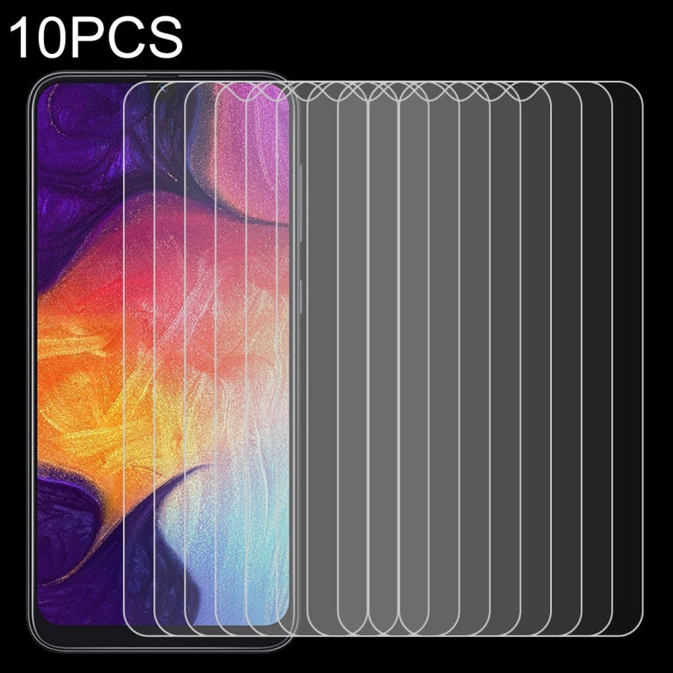10 PCS 0.26mm 9H 2.5D Tempered Glass Film for Galaxy A50 - free shipping - PMC TechLife - Order now!