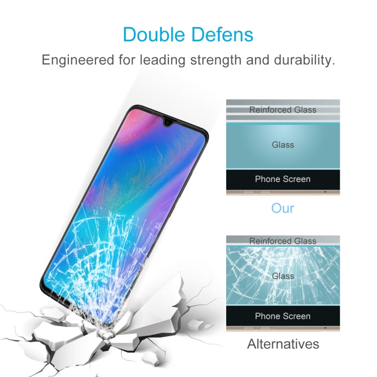 9H 9D Full Screen Tempered Glass Screen Protector for Huawei P30(Black) - Huawei Tempered Glass by PMC TechLife | Online Shopping South Africa | PMC TechLife | Buy Now Pay Later Mobicred