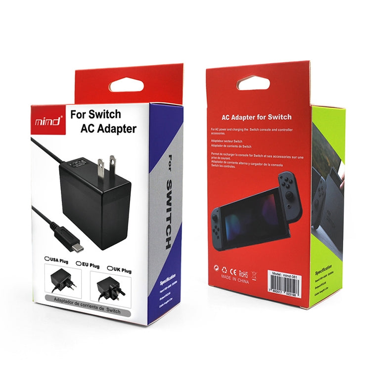 AC Adapter Charger for Nintend Switch, EU Plug - Charger & Power by PMC TechLife | Online Shopping South Africa | PMC TechLife