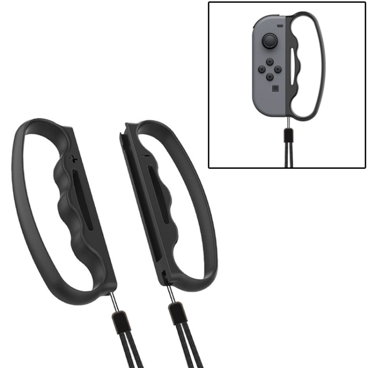 iPlay Small Handle Boxing Grip Gamepad Grip with Strap for Switch Joy-Con(Black) - Gamepads by iplay | Online Shopping South Africa | PMC TechLife