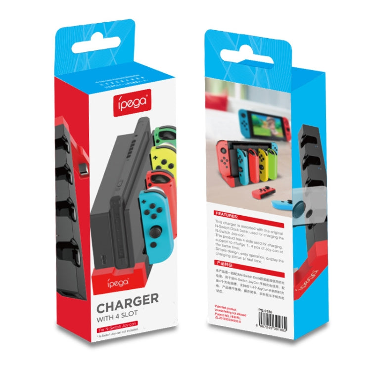 iPega PG-9186 Game Controller Charger Charging Dock Stand Station Holder with Indicator for Nintendo Switch Joy-Con - free shipping - PMC TechLife - Order now!