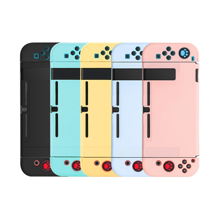 For Nintendo Switch Pure Color Shockproof TPU Case(Yellowish-brown) - Cases by PMC TechLife | Online Shopping South Africa | PMC TechLife
