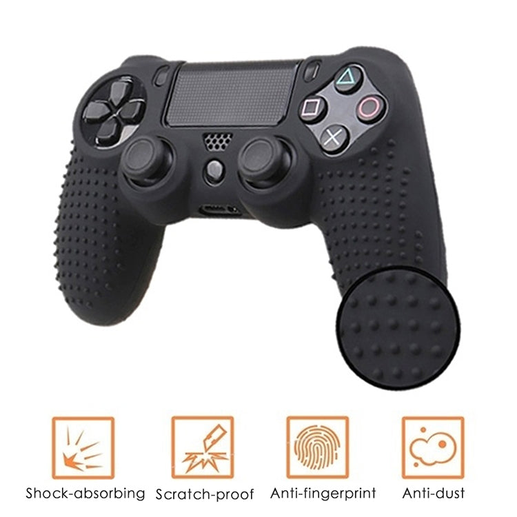 Non-slip Silicone Protective Case for Sony PS4(Green) - Cases by PMC TechLife | Online Shopping South Africa | PMC TechLife