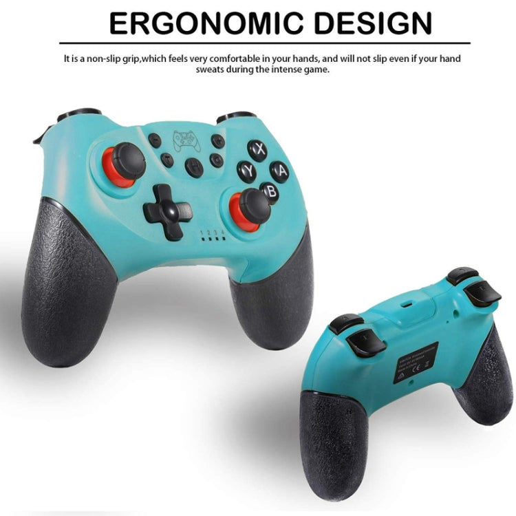 6-axis Bluetooth Joypad Gamepad Game Controller for Switch Pro(Grey) - Gamepads by PMC TechLife | Online Shopping South Africa | PMC TechLife