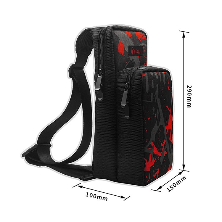 iplay HBS-167 Portable Shoulder Crossbody Storage Bag for Nintendo Switch - Bags by iplay | Online Shopping South Africa | PMC TechLife