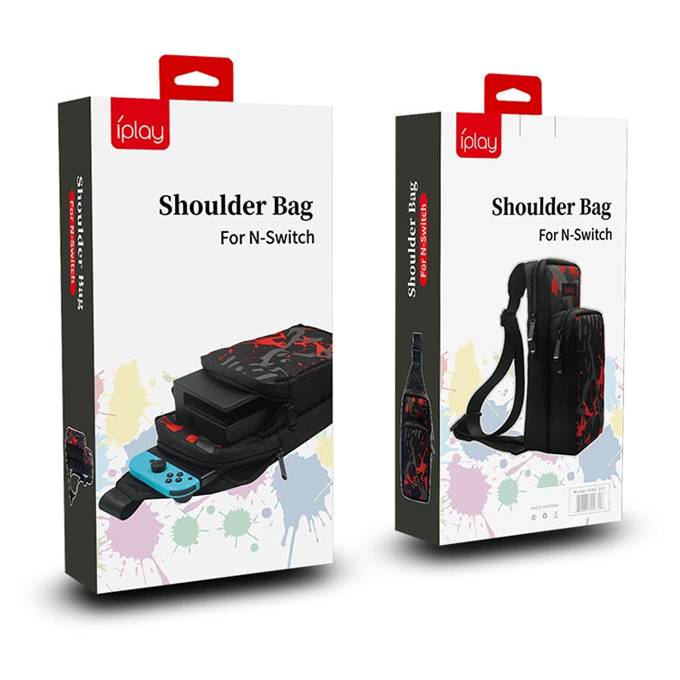 iplay HBS-167 Portable Shoulder Crossbody Storage Bag for Nintendo Switch - Bags by iplay | Online Shopping South Africa | PMC TechLife