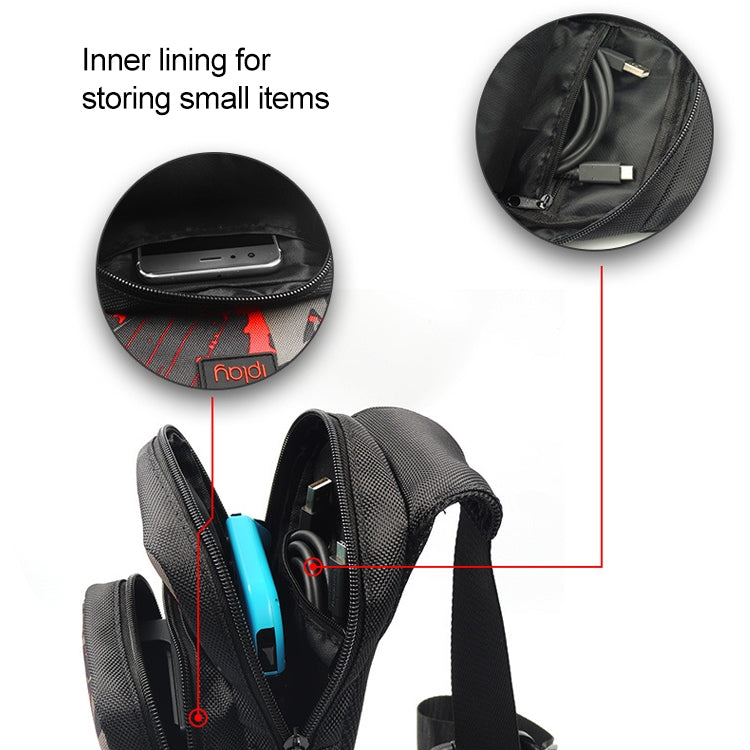 iplay HBS-167 Portable Shoulder Crossbody Storage Bag for Nintendo Switch - Bags by iplay | Online Shopping South Africa | PMC TechLife