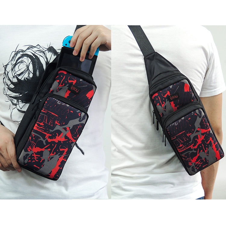 iplay HBS-167 Portable Shoulder Crossbody Storage Bag for Nintendo Switch - Bags by iplay | Online Shopping South Africa | PMC TechLife