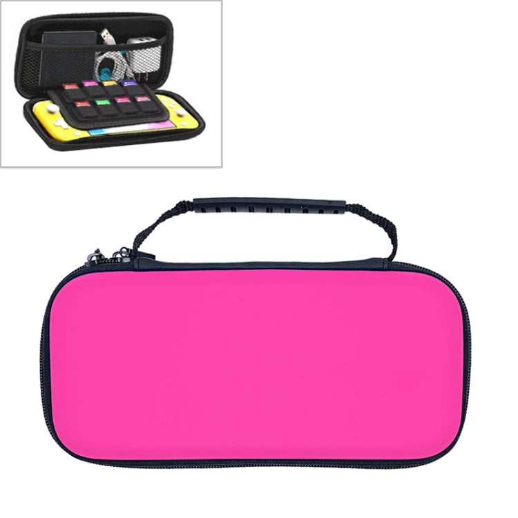 Portable EVA Game Machine Storage Bag Protective Case Handbag for Switch Lite(Pink) - Bags by PMC TechLife | Online Shopping South Africa | PMC TechLife