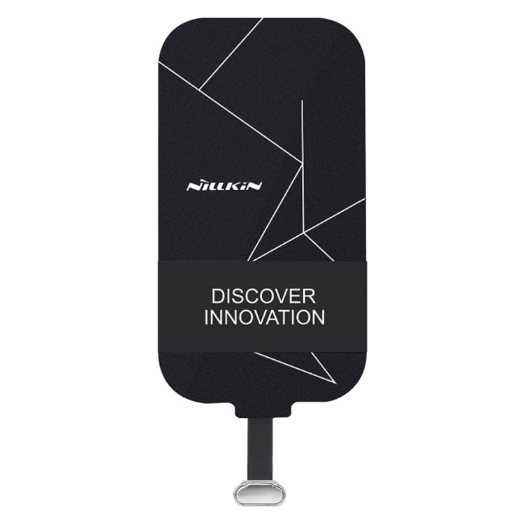 NILLKIN Magic Tag QI Standard Wireless Charging Receiver with USB-C / Type-C Port(Black) - Wireless Charger Receiver by NILLKIN | Online Shopping South Africa | PMC Jewellery