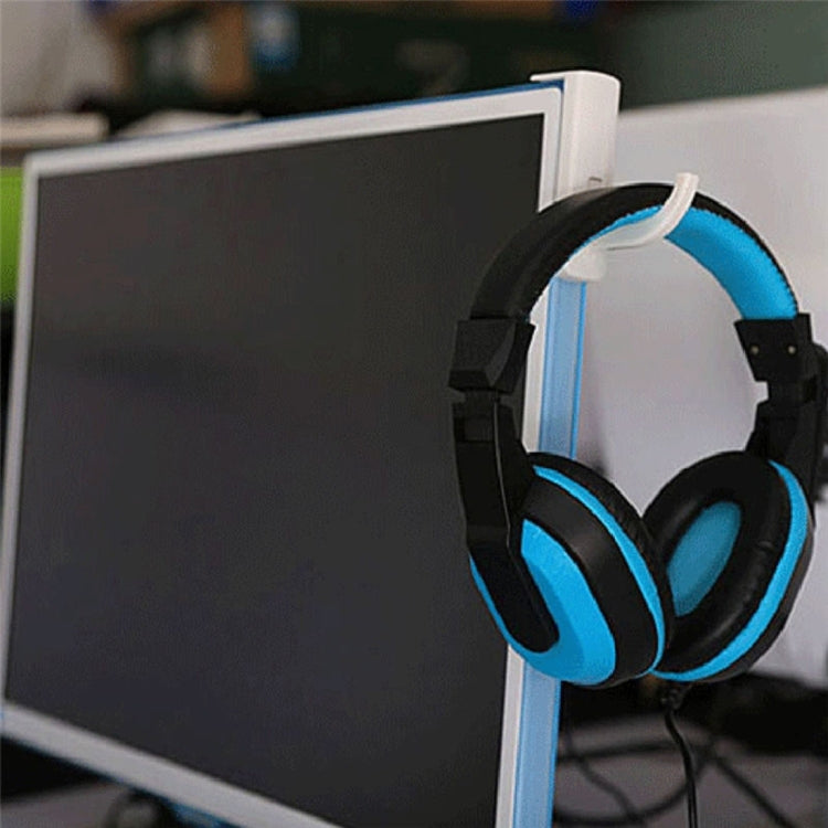 Universal Headphone Hanger PC Monitor Desk Headset Stand Holder Hook(Black) - Headset Stand by PMC TechLife | Online Shopping South Africa | PMC TechLife