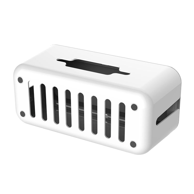 ORICO CMB-18 Separating Design ABS Electrical Socket Storage Box Power Cable Manager Case with Phone / Tablet Holder for Desk, Living Room, Office, Bedroom - Storage Boxes by ORICO | Online Shopping South Africa | PMC TechLife | Buy Now Pay Later Mobicred