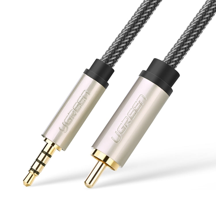 UGREEN 3.5mm to RCA Audio Cable Xiaomi Mi 1/2 TV Digital SPDIF Cable, Length: 1m (Black) - free shipping - PMC TechLife - Order now!