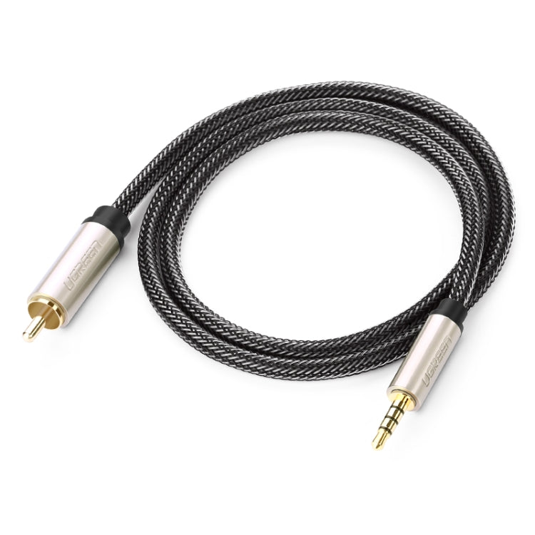 UGREEN 3.5mm to RCA Audio Cable Xiaomi Mi 1/2 TV Digital SPDIF Cable, Length: 2m (Black) - RCA Cable by UGREEN | Online Shopping South Africa | PMC Jewellery