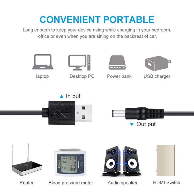 12 in 1 DC Power Cord USB Multi-Function Interchange Plug USB Charging Cable(Black) - free shipping - PMC TechLife - Order now!
