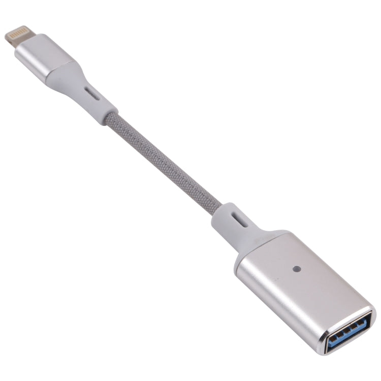 8 Pin Male to USB Female OTG Camera Adapter, Compatible with IOS 13 or Above - Converter & Adapter by PMC TechLife | Online Shopping South Africa | PMC TechLife