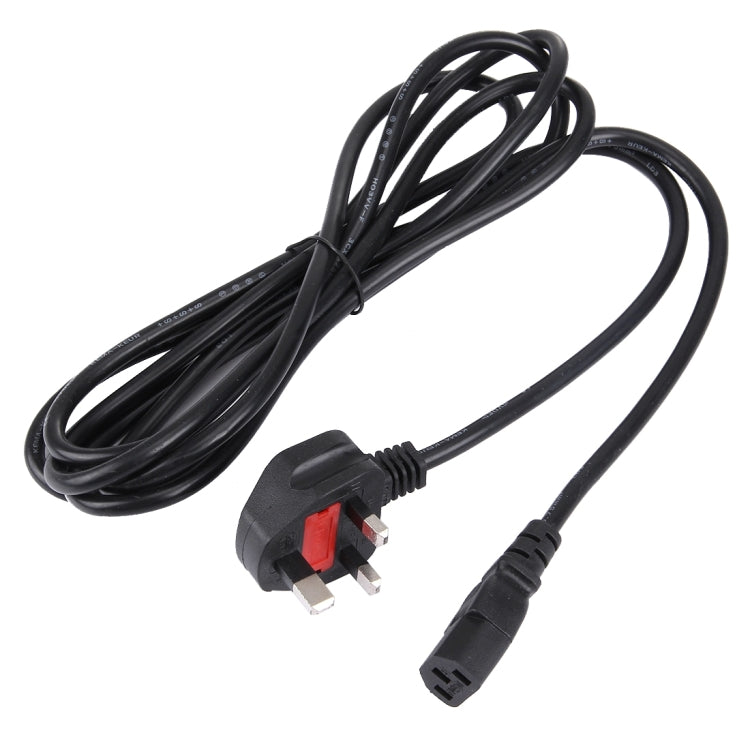 BS-1363/A LP-60L UK Plug to C13 Power Cable with Fuse for PC & Printers & Scanner, Length: 3m - Connectors by PMC Jewellery | Online Shopping South Africa | PMC Jewellery