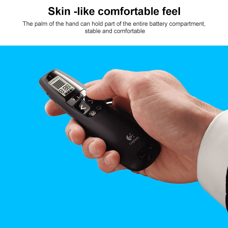 Logitech R800 2.4Ghz USB Wireless Presenter PPT Remote Control Flip Pen - free shipping - PMC TechLife - Order now!