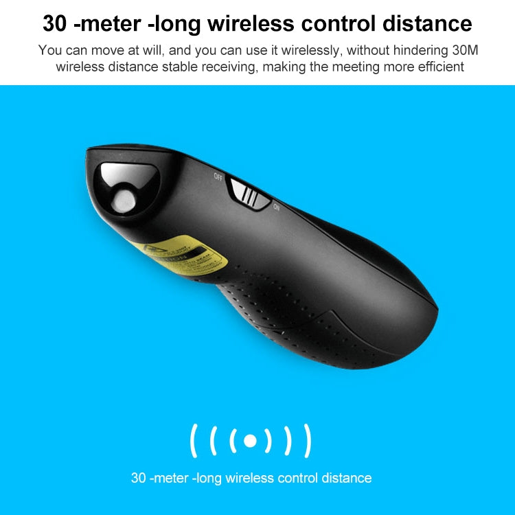 Logitech R800 2.4Ghz USB Wireless Presenter PPT Remote Control Flip Pen - free shipping - PMC TechLife - Order now!