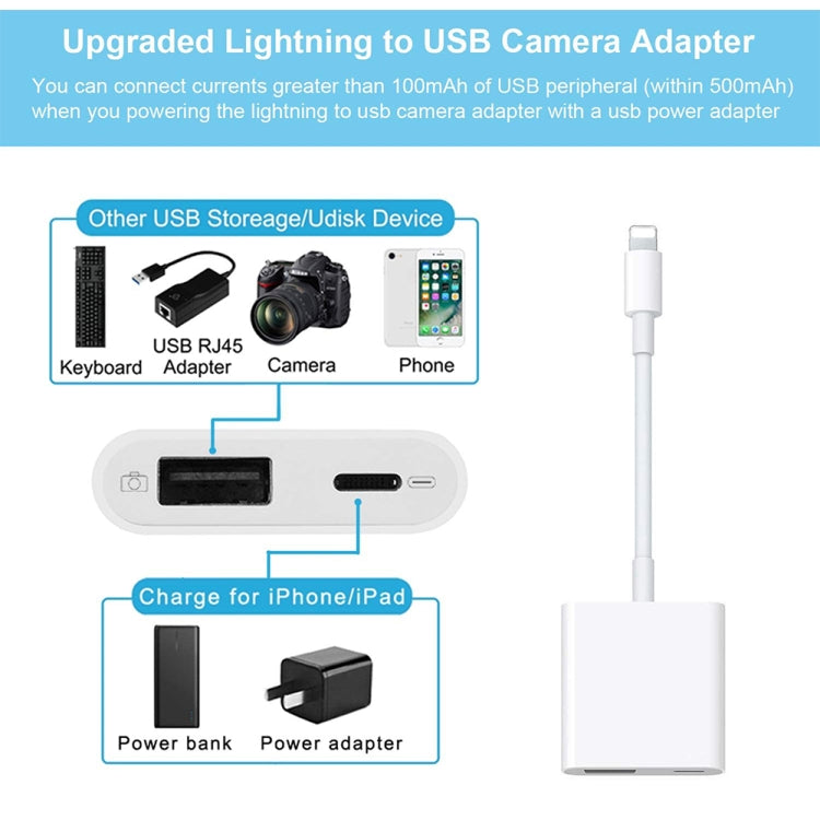 2 in 1 8 Pin Male to 8 Pin / USB3.0 Female Camera Adapter - Converter & Adapter by PMC TechLife | Online Shopping South Africa | PMC TechLife