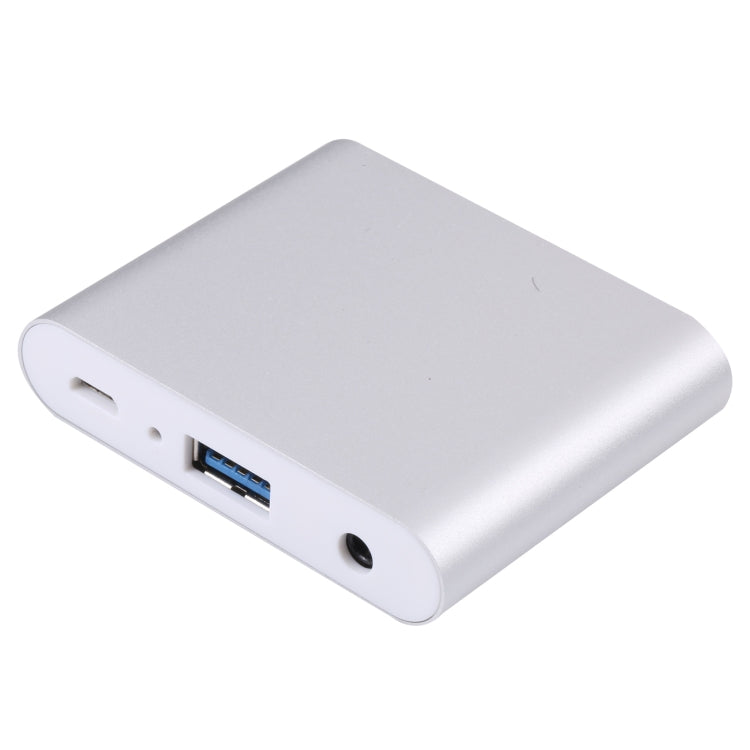 7585D 3 in 1 Digital HDTV Docking Adapter Supports HDMI VGA AUX and Charging - Converter & Adapter by PMC TechLife | Online Shopping South Africa | PMC TechLife