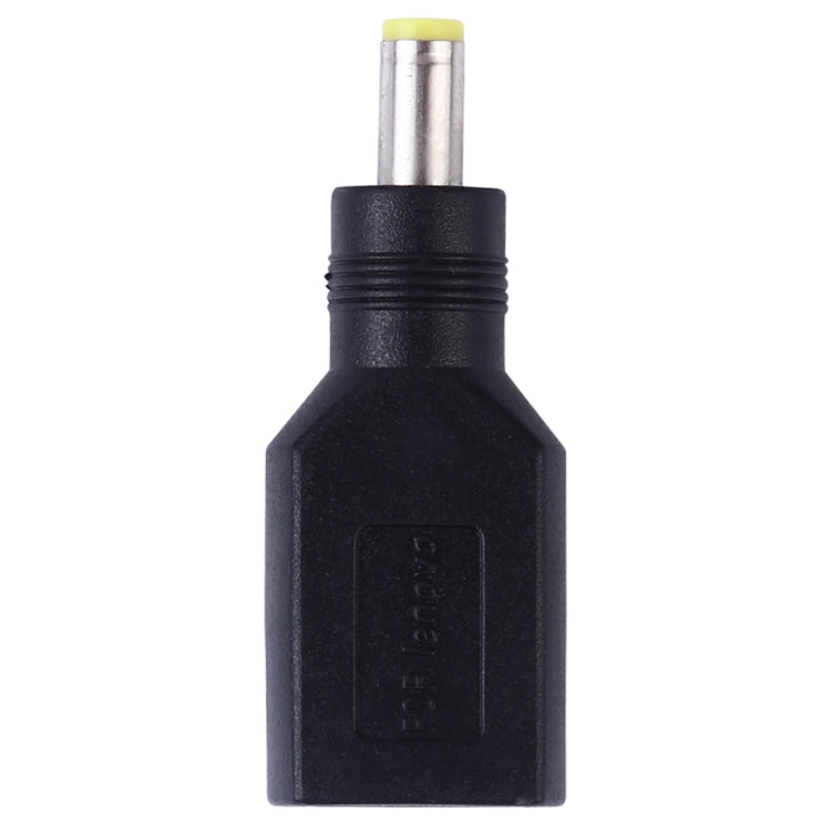 5.5 x 2.5mm Male to for Lenovo Big Square Female Plug Power Adapter (Black) - For Lenovo by PMC Jewellery | Online Shopping South Africa | PMC Jewellery