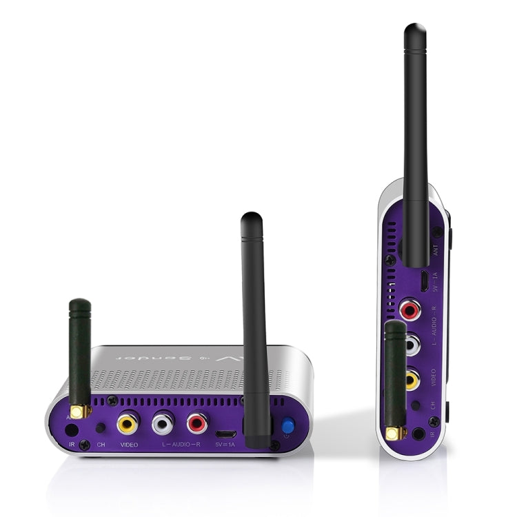 Measy AV550 5.8GHz Wireless Audio / Video Transmitter Receiver with Infrared Return, EU Plug - free shipping - PMC TechLife - Order now!