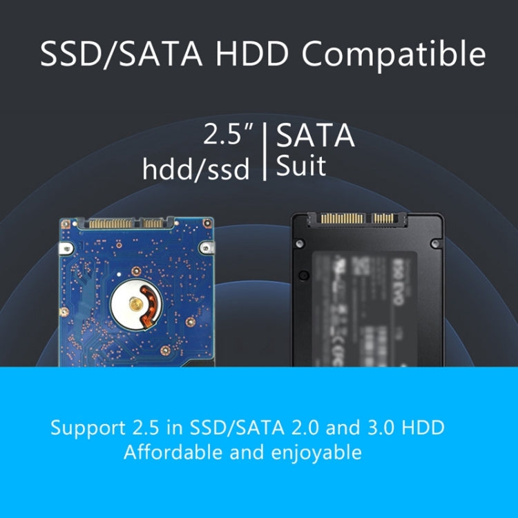 Richwell SATA R23-SATA-160GB 160GB 2.5 inch USB3.0 Interface Mobile Hard Disk Drive(Black) - free shipping - PMC TechLife - Order now!