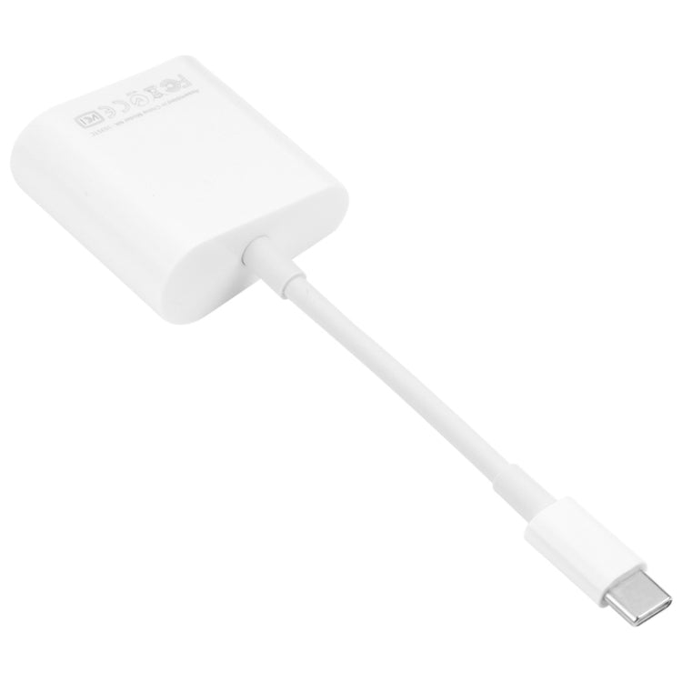 NK-1035 TC 2 in 1 USB-C / Type-C Male to Ethernet + Type-C Power Female Adapter - OTG Adapter by PMC TechLife | Online Shopping South Africa | PMC TechLife