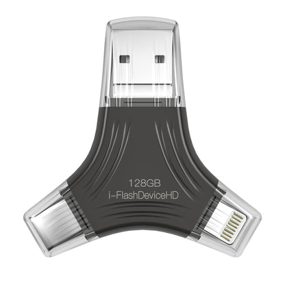 128G 4 In 1 USB Flash Device U Disk - USB Flash Drives by PMC Jewellery | Online Shopping South Africa | PMC Jewellery
