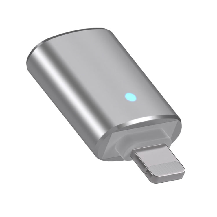 8 Pin OTG Adapter (Silver) - Converter & Adapter by PMC TechLife | Online Shopping South Africa | PMC TechLife