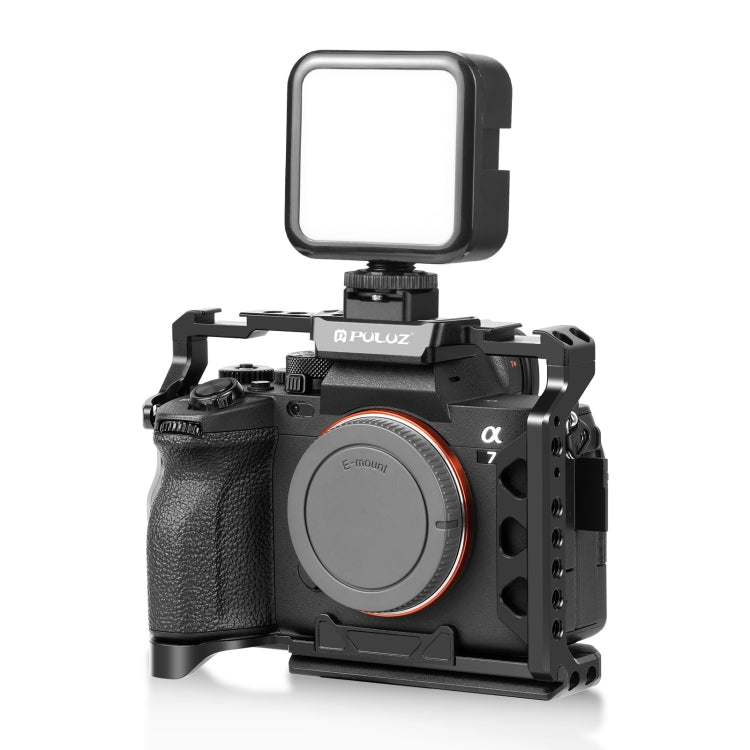 PULUZ Expand Cold Shoe Mount Adapter Microphone Flash Light Aluminum Alloy Holder Bracket (Black) - free shipping - PMC TechLife - Order now!