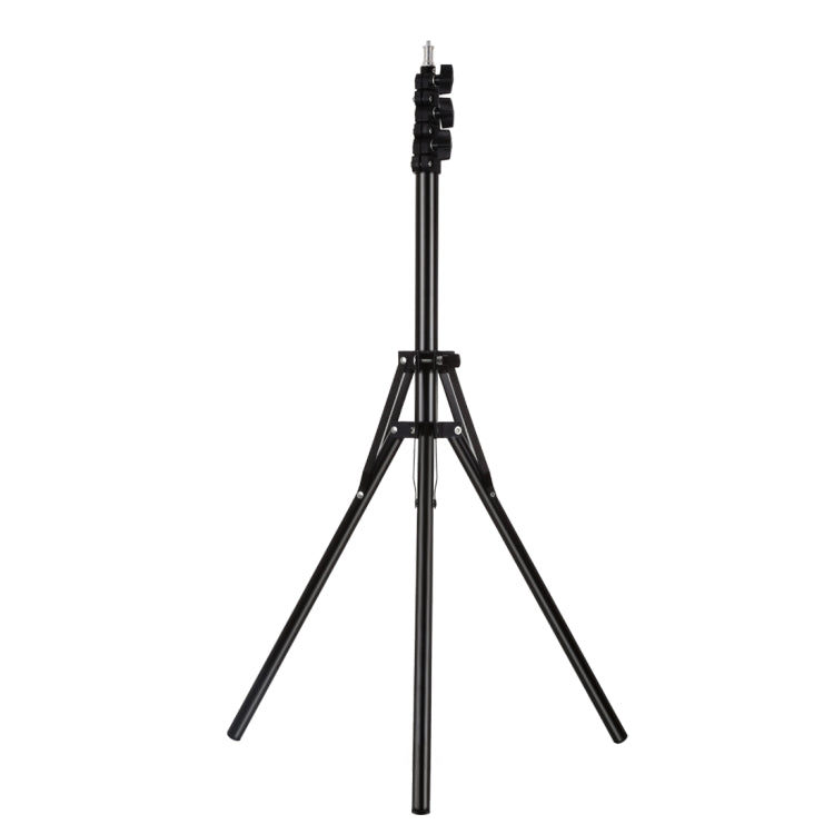 PULUZ Reverse Foldable 4 Sections 1.8m Height Tripod Mount Holder for Vlogging Video Light  Live Broadcast Kits(Black) - free shipping - PMC TechLife - Order now!
