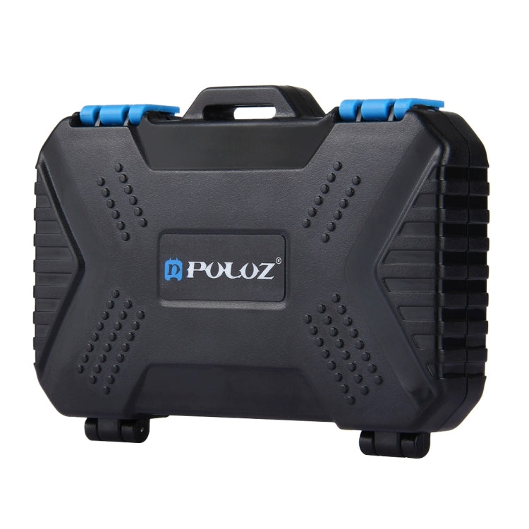 PULUZ 27 in 1 Memory Card Case for 4CF + 8SD + 9TF + 1Card PIN + 1Standard SIM + 2Micro-SIM + 2Nano-SIM - Card Case by PULUZ | Online Shopping South Africa | PMC TechLife