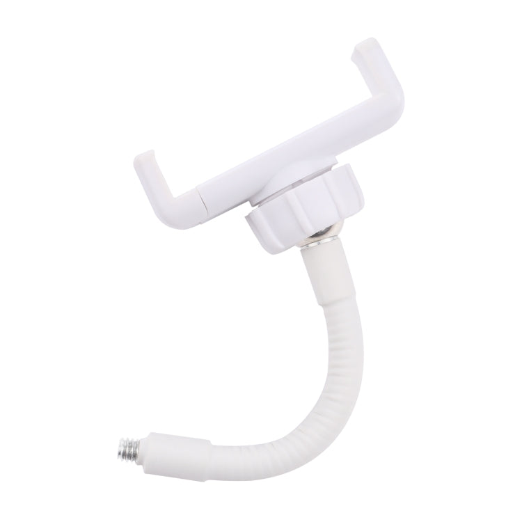 PULUZ Flexible Clip Mount Holder with Clamping Base (White) - Lazy Bracket by PULUZ | Online Shopping South Africa | PMC TechLife