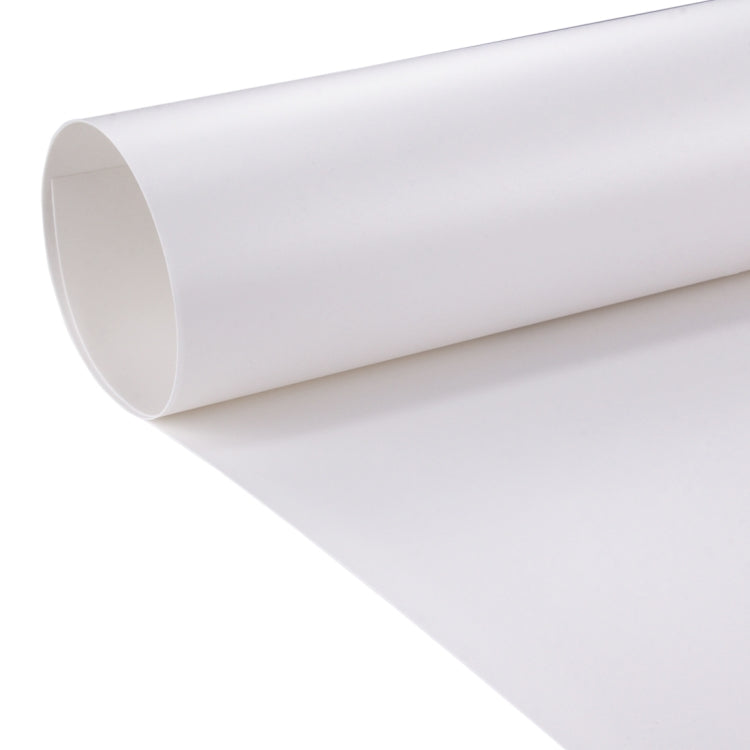 PULUZ Photography Background PVC Paper Kits for Studio Tent Box, Size: 156cm x 80cm(White) - Solid Color by PULUZ | Online Shopping South Africa | PMC Jewellery | Buy Now Pay Later Mobicred