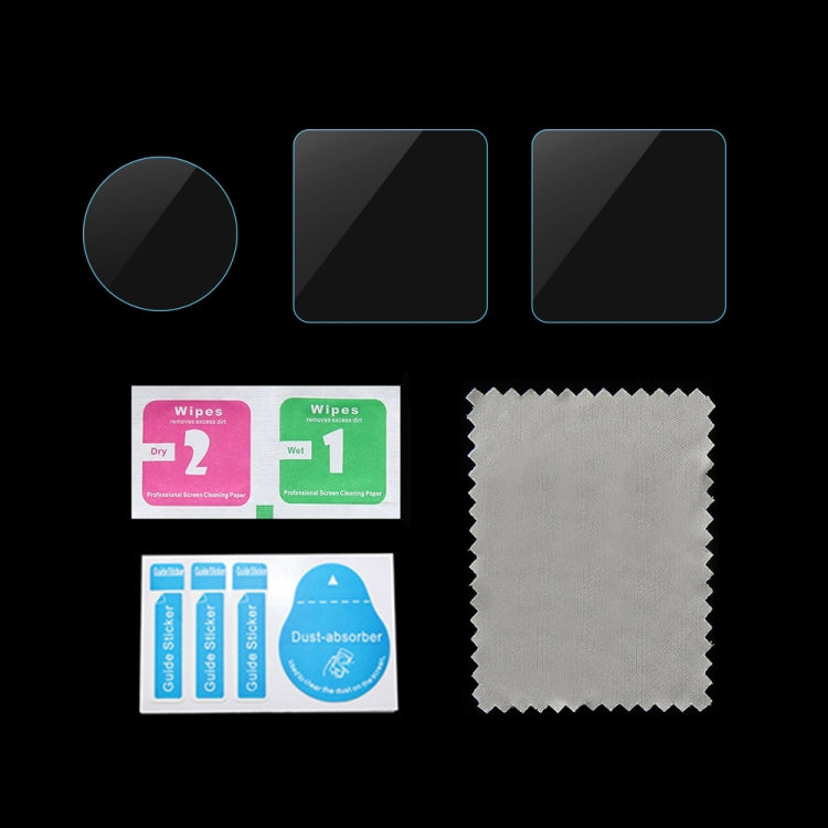 PULUZ 3 in 1 Lens + Front and Back LCD Display 9H 2.5D Tempered Glass Film for DJI Action 2 - Protective Film & Stickers by PULUZ | Online Shopping South Africa | PMC TechLife | Buy Now Pay Later Mobicred