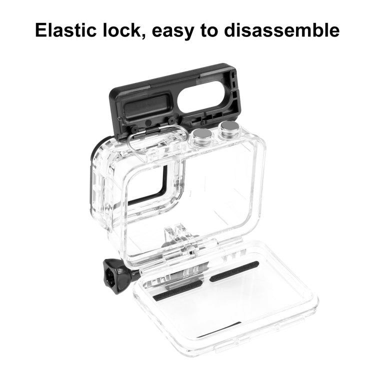 PULUZ 60m Underwater Depth Diving Case Waterproof Camera Housing for Insta360 One RS 4K Edition(Transparent) - Case & Bags by PULUZ | Online Shopping South Africa | PMC TechLife | Buy Now Pay Later Mobicred