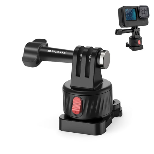 PULUZ Action Camera Quick Release Magnetic Base Adapter (Black) - Connection Mount by PULUZ | Online Shopping South Africa | PMC Jewellery